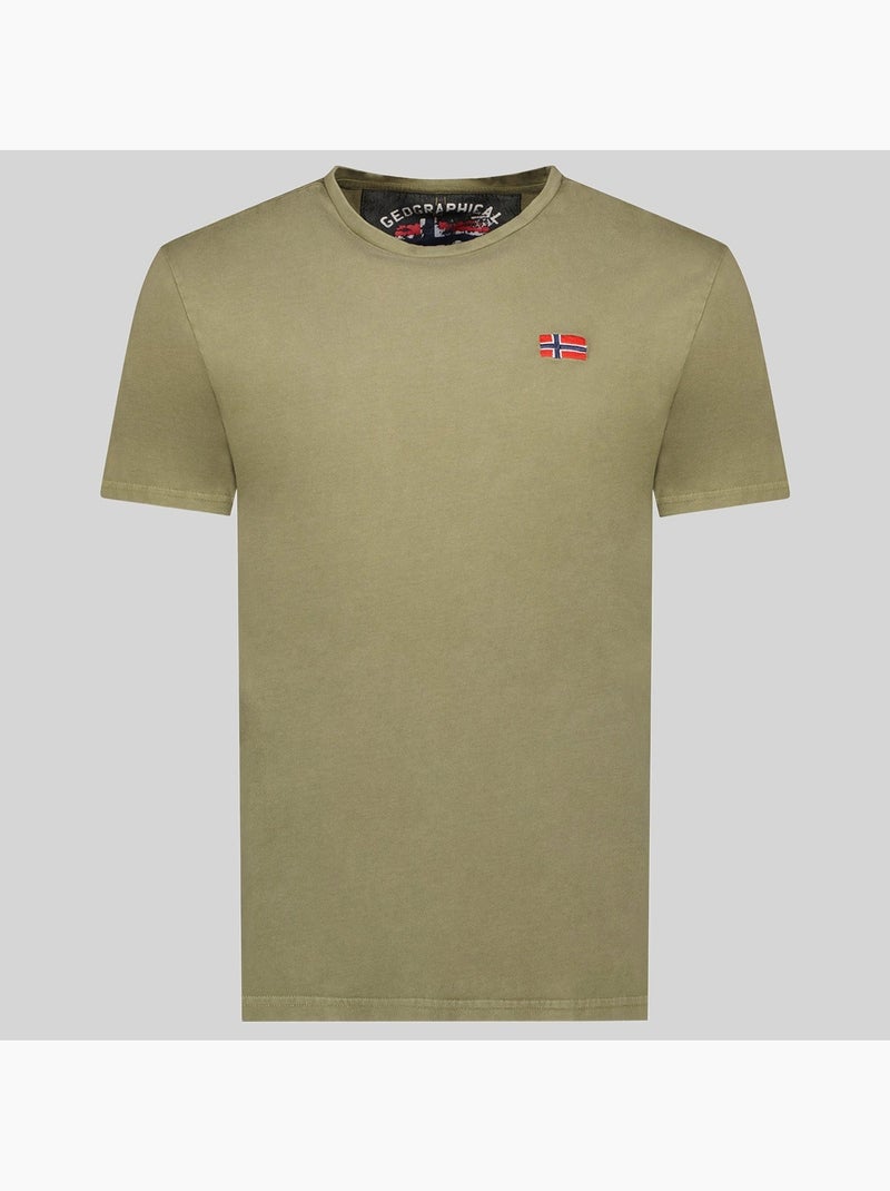 T-shirt jactus – geographical norway Cáqui - Kiabi