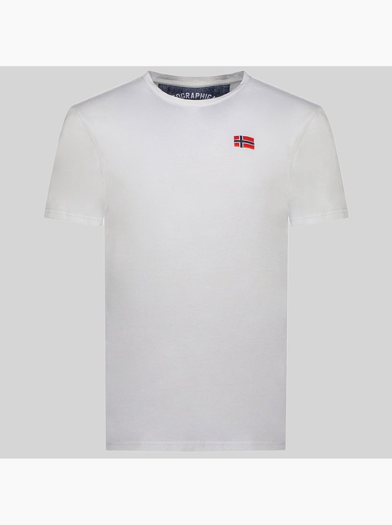 T-shirt jactus – geographical norway Cinza claro - Kiabi