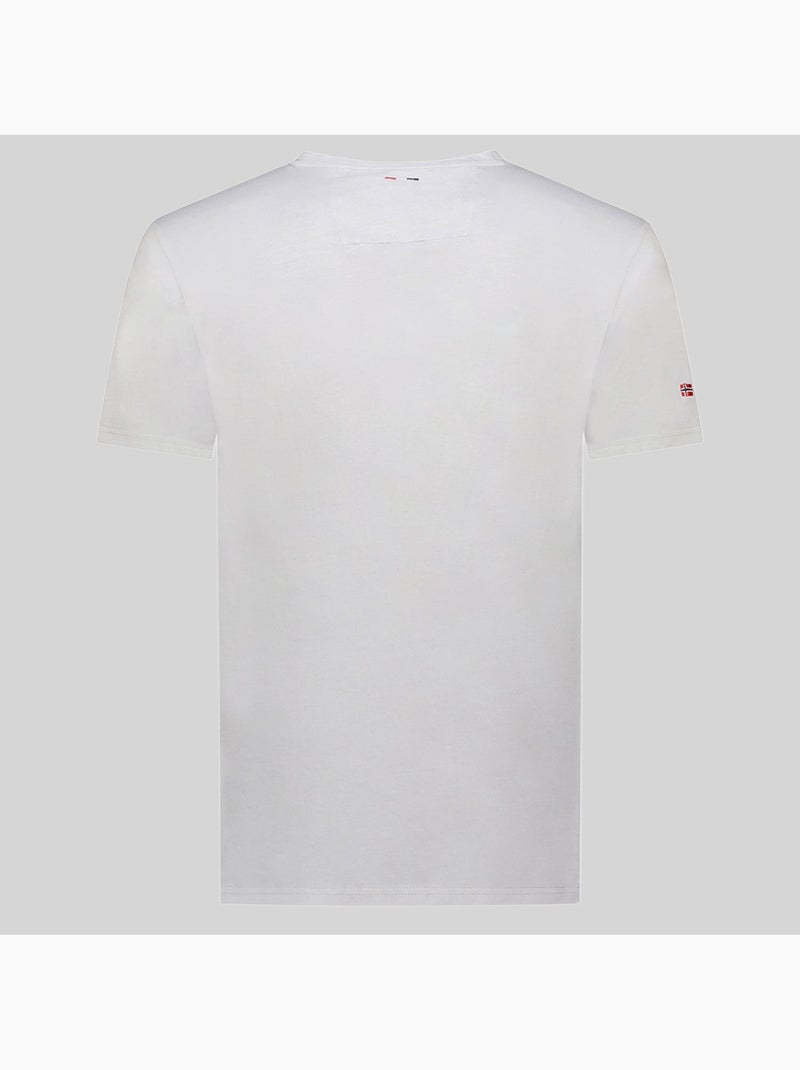 T-shirt jactus – geographical norway Cinza claro - Kiabi