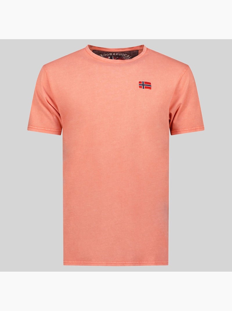 T-shirt jactus – geographical norway Coral - Kiabi