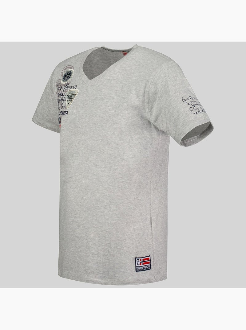 T-shirt jademora – geographical norway Cinza claro - Kiabi