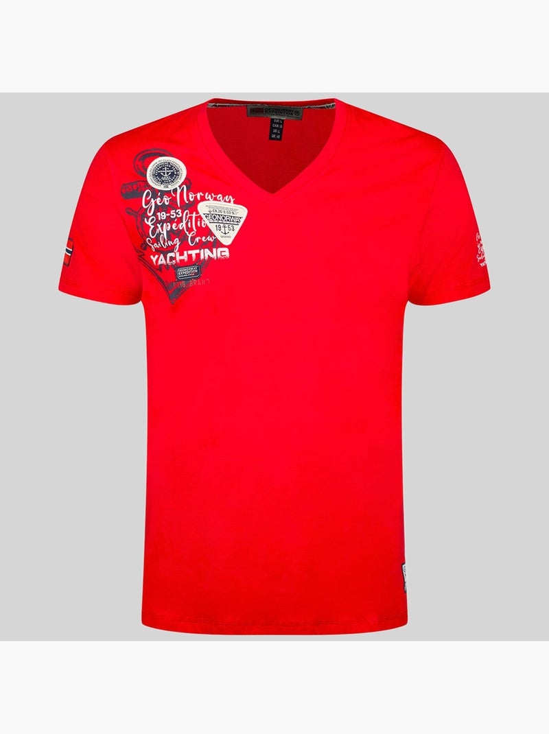 T-shirt jademora – geographical norway Vermelho - Kiabi