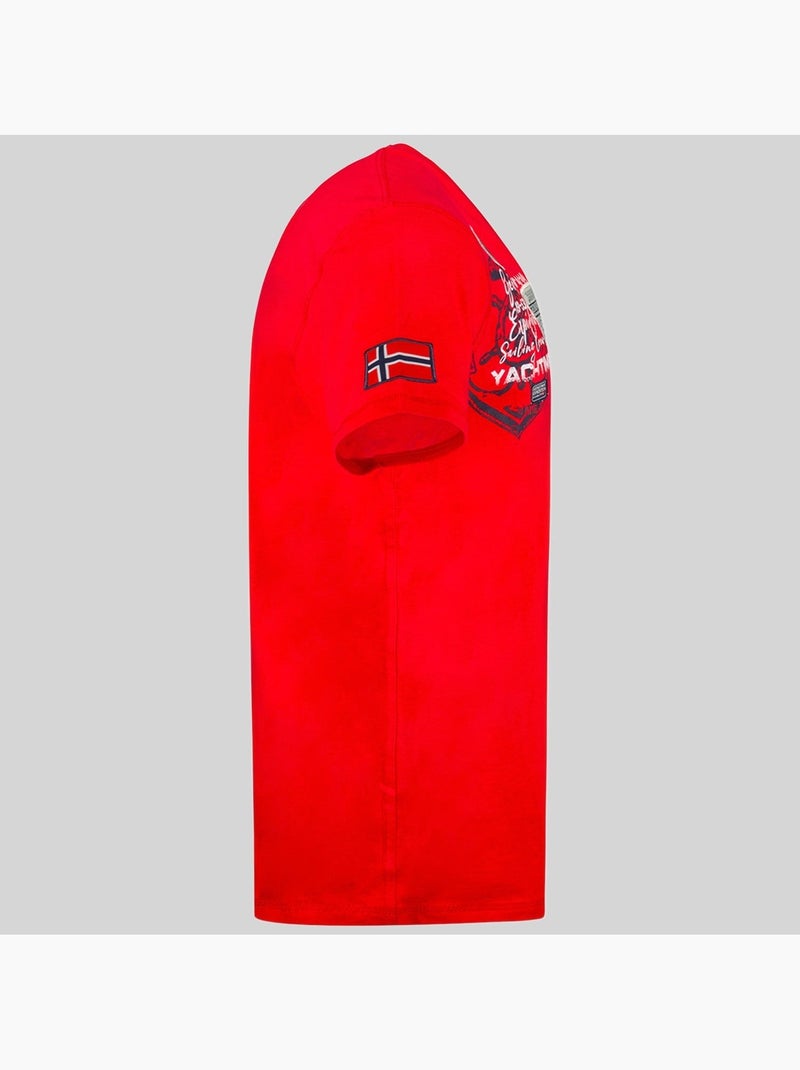 T-shirt jademora – geographical norway Vermelho - Kiabi