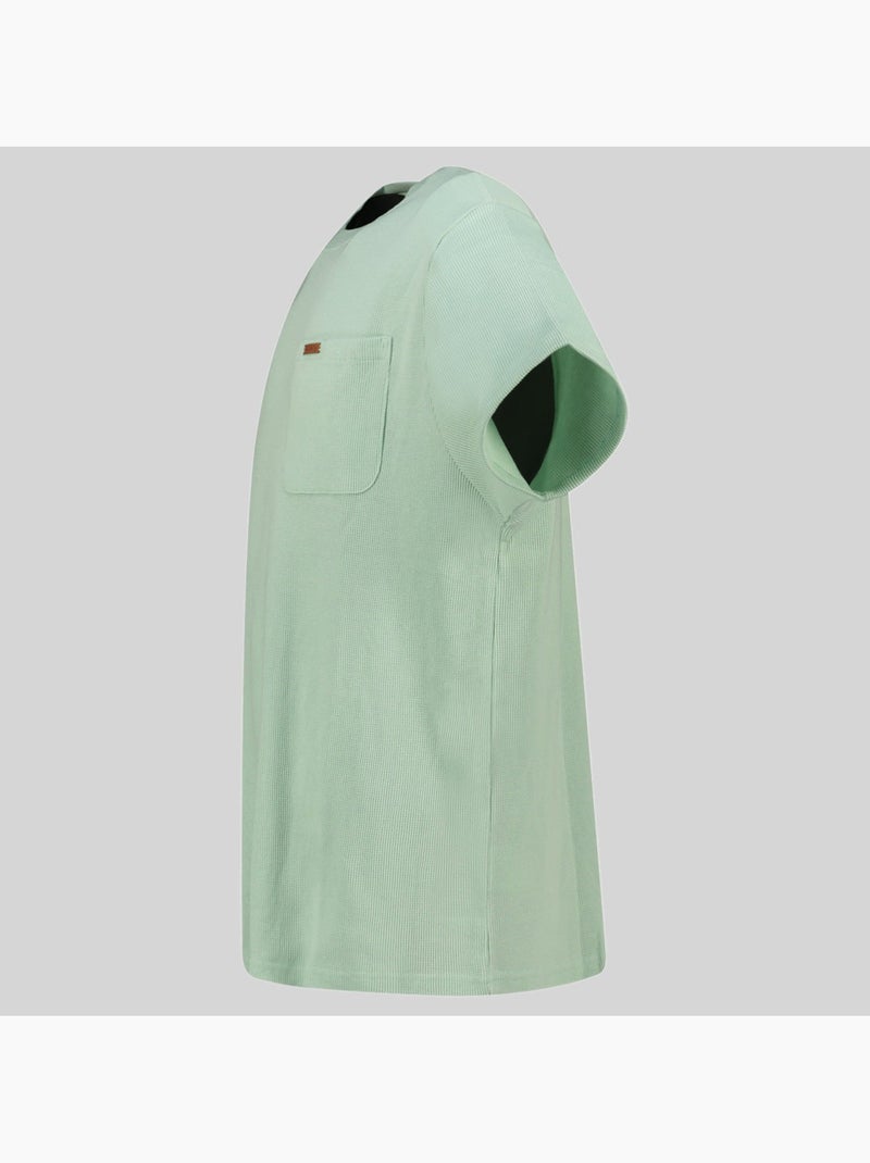 T-shirt jalafel – geographical norway Verde sálvia - Kiabi