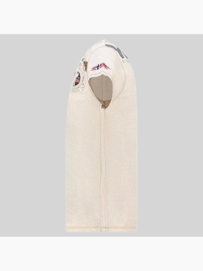 T-shirt jamo – geographical norway Bege - Kiabi