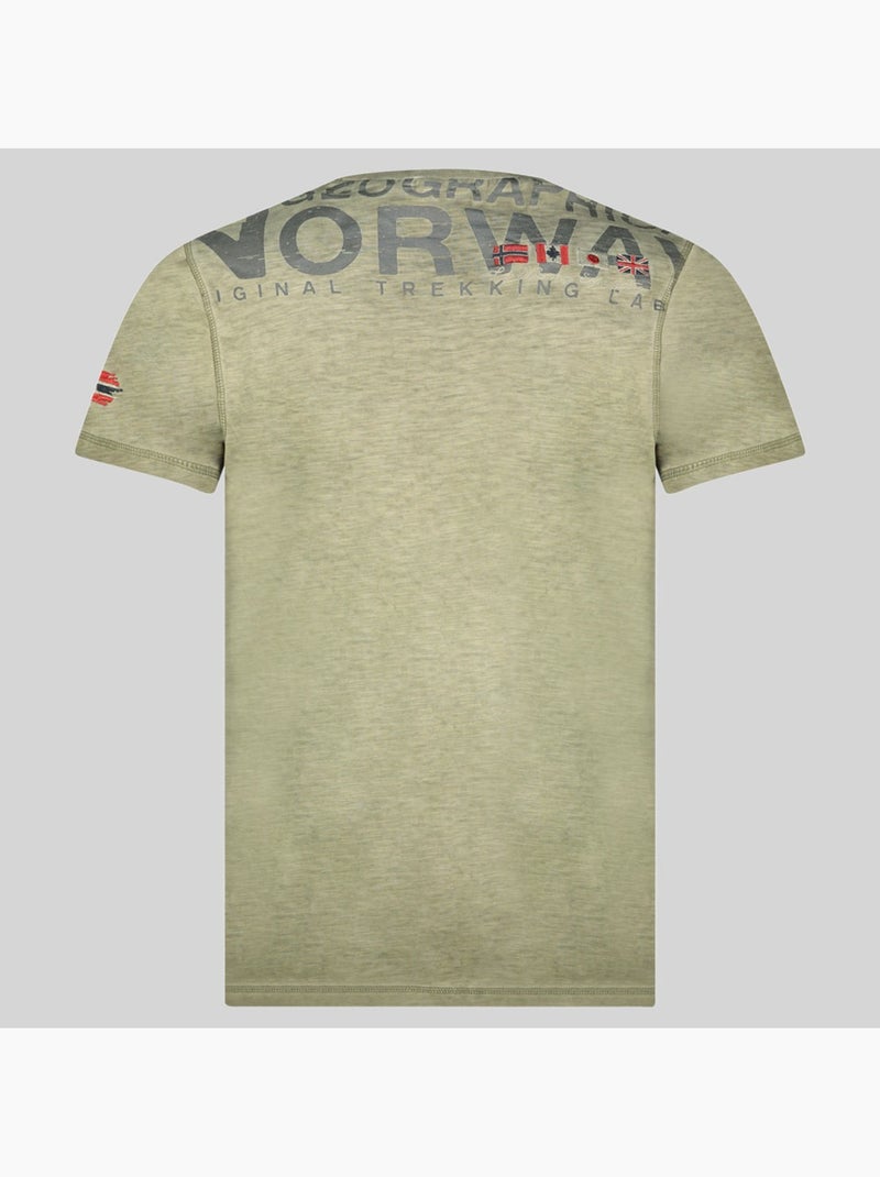 T-shirt jamo – geographical norway Cáqui - Kiabi