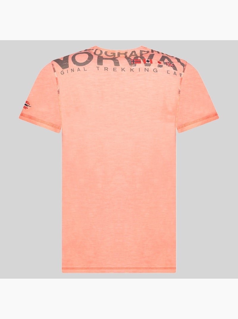 T-shirt jamo – geographical norway Coral - Kiabi
