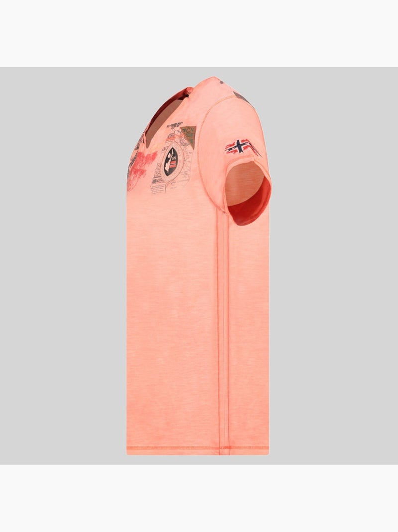 T-shirt jamo – geographical norway Coral - Kiabi