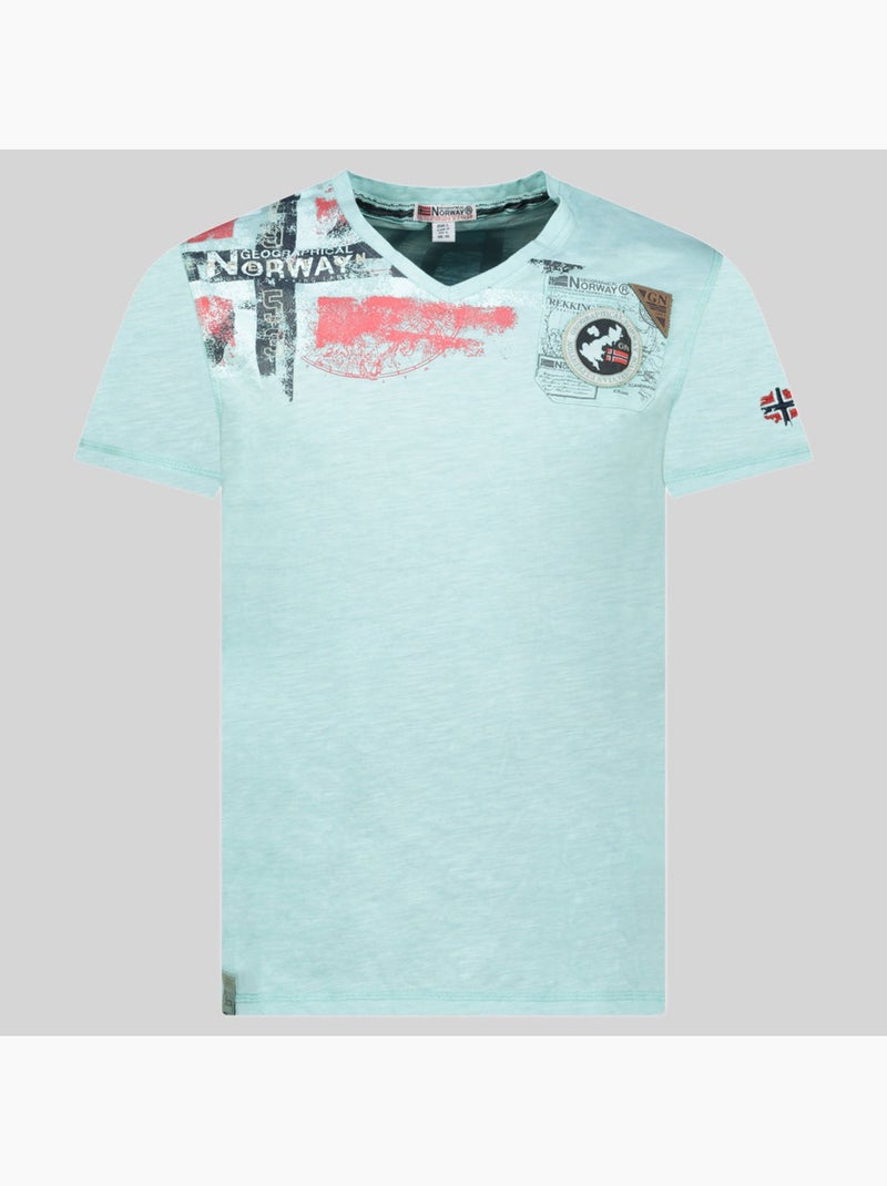 T-shirt jamo – geographical norway Hortelã - Kiabi