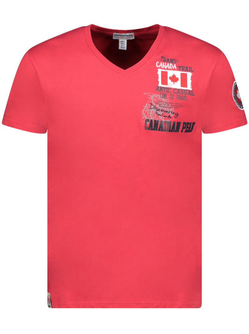 T-shirt jantrail – canadian peak Vermelho - Kiabi