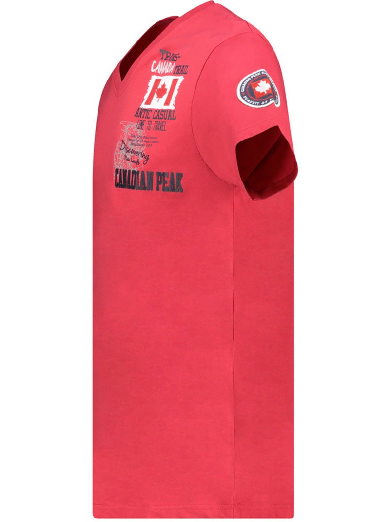 T-shirt jantrail – canadian peak Vermelho - Kiabi