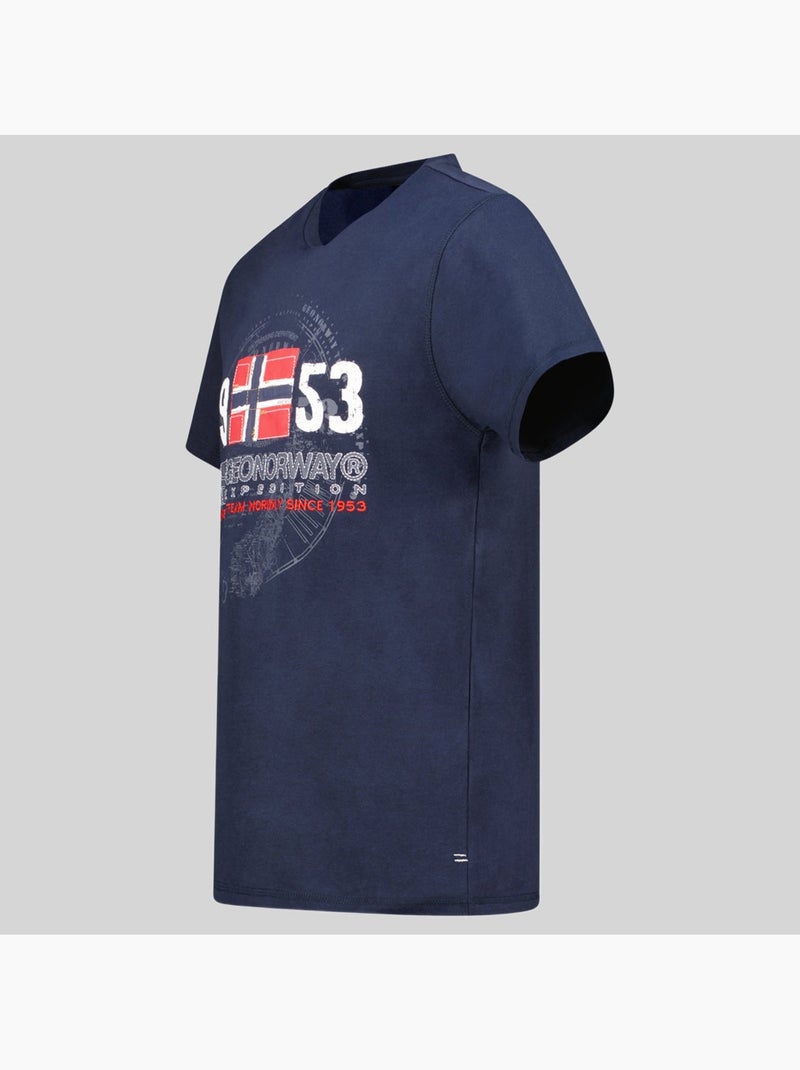 T-shirt japigal – geographical norway Azul-marinho - Kiabi