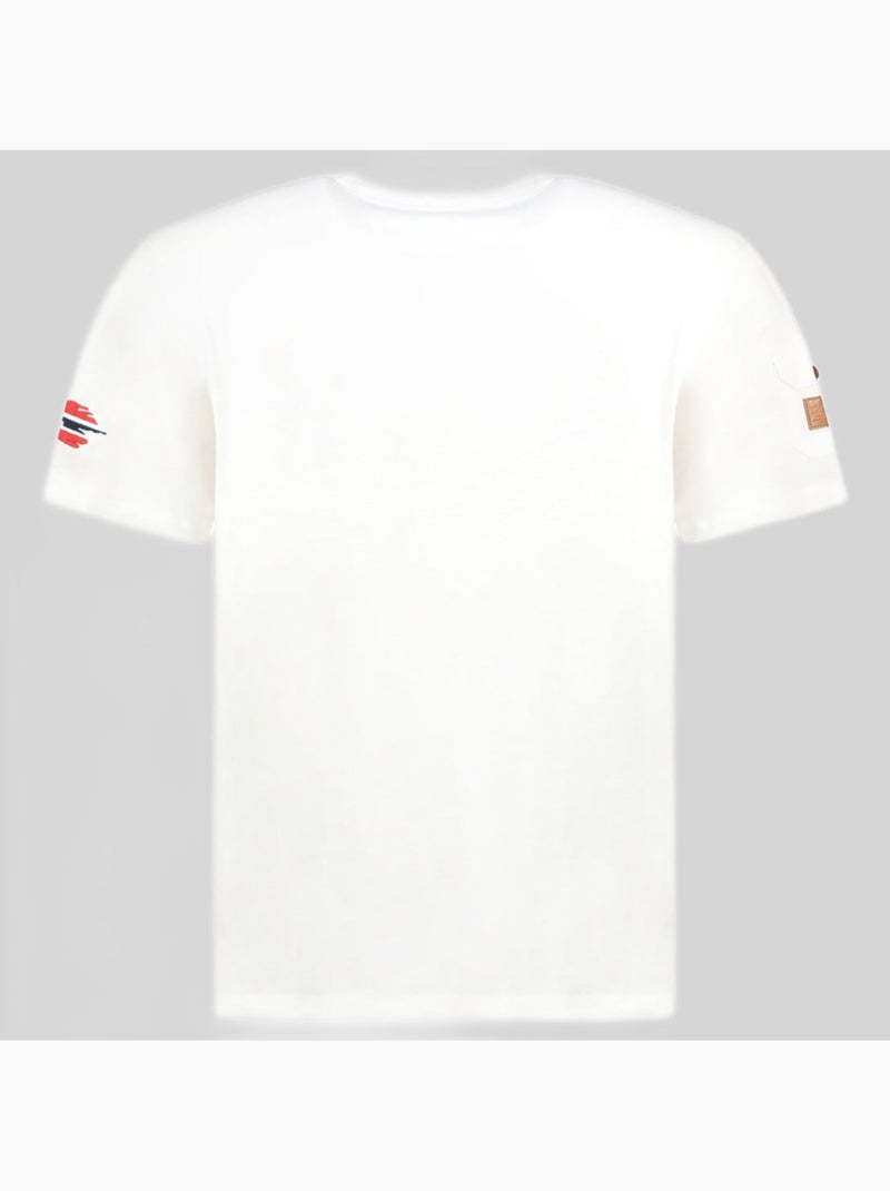 T-shirt jaradock – geographical norway Branco - Kiabi
