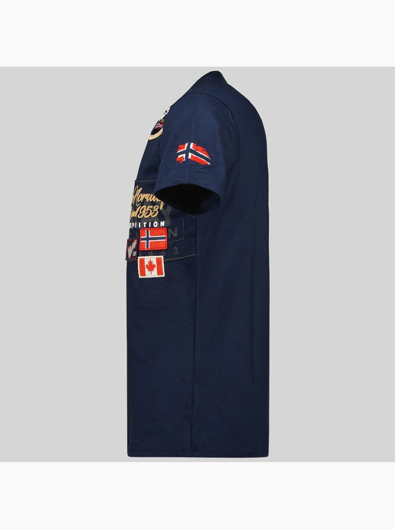 T-shirt jaradock – geographical norway Preto - Kiabi