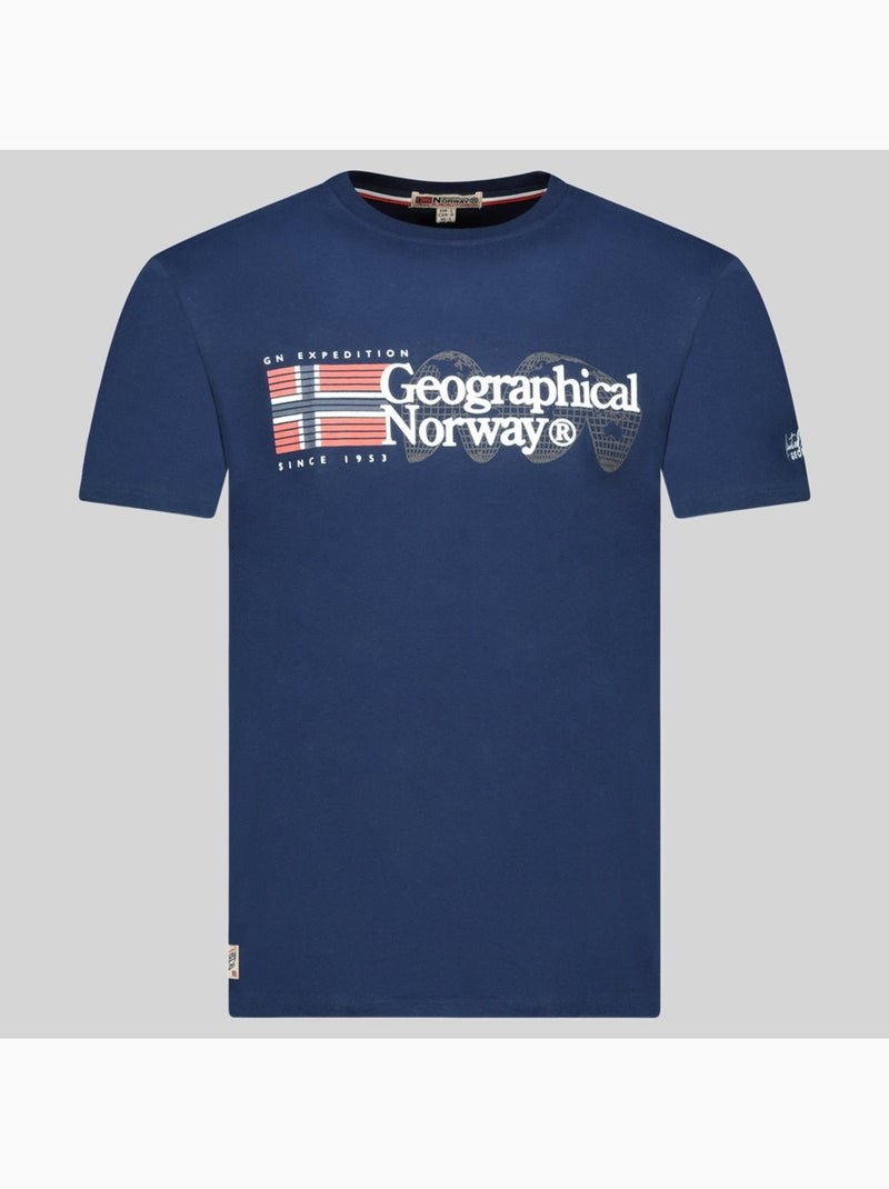 T-shirt jaramont – geographical norway Azul-marinho - Kiabi