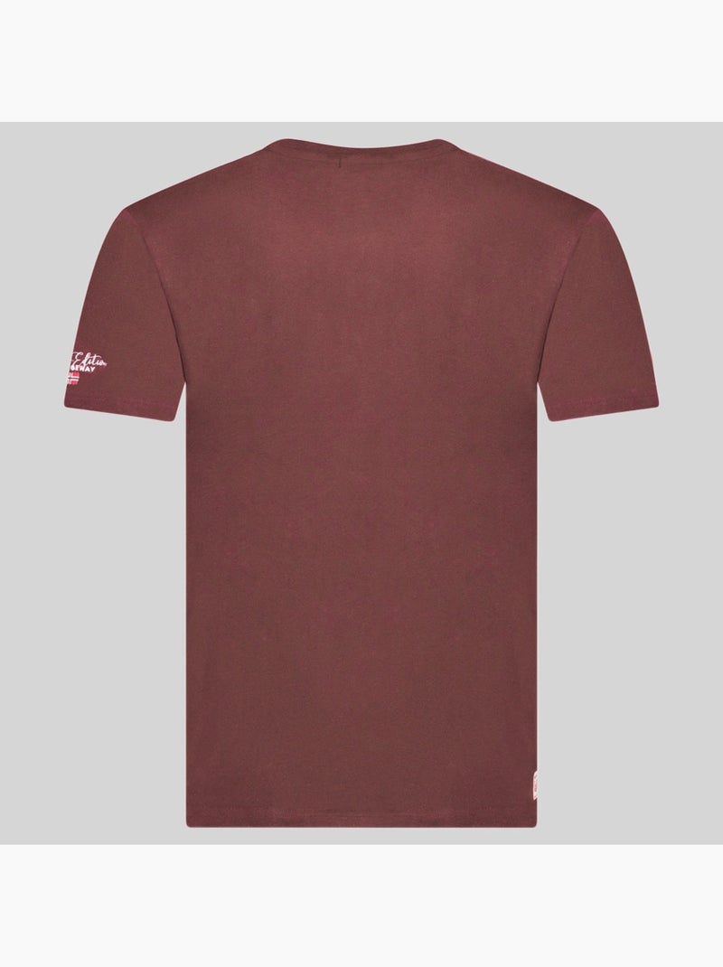 T-shirt jaramont – geographical norway Bordô - Kiabi