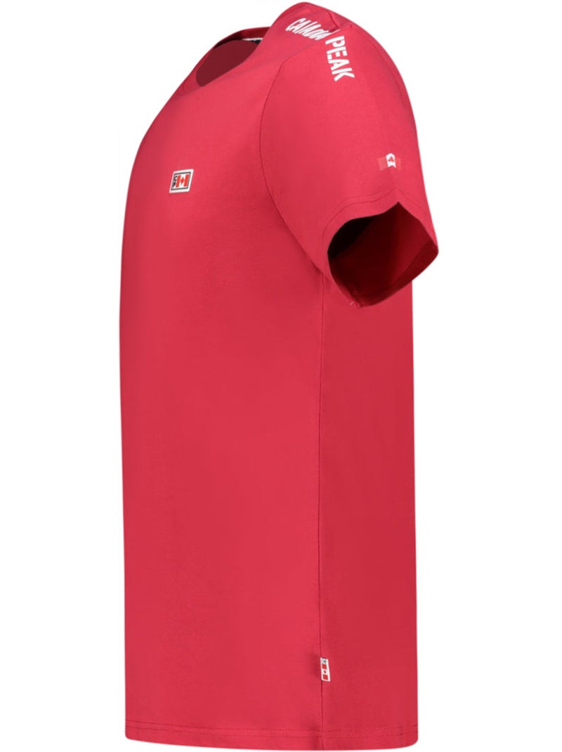 T-shirt jaredeak – canadian peak Vermelho - Kiabi