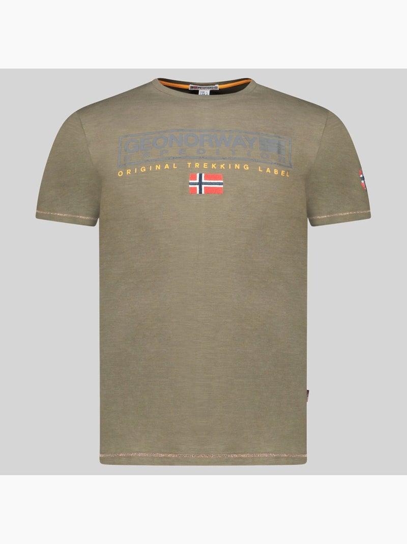 T-shirt jasic – geographical norway Cáqui - Kiabi
