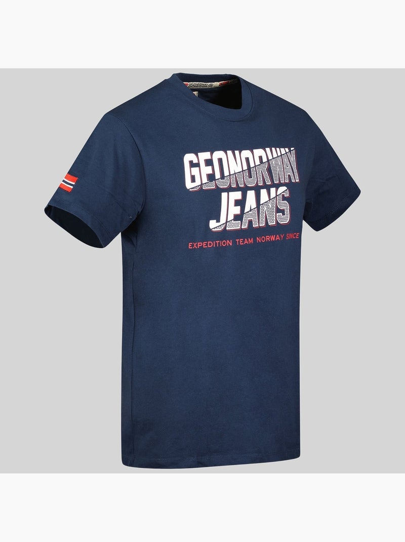 T-shirt jasper – geographical norway Preto - Kiabi