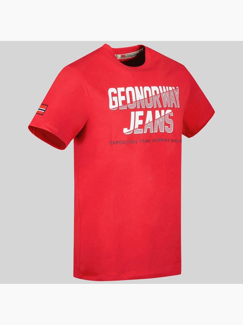 T-shirt jasper – geographical norway Vermelho - Kiabi