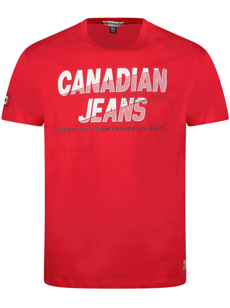 T-shirt jaspereak – canadian peak Vermelho - Kiabi