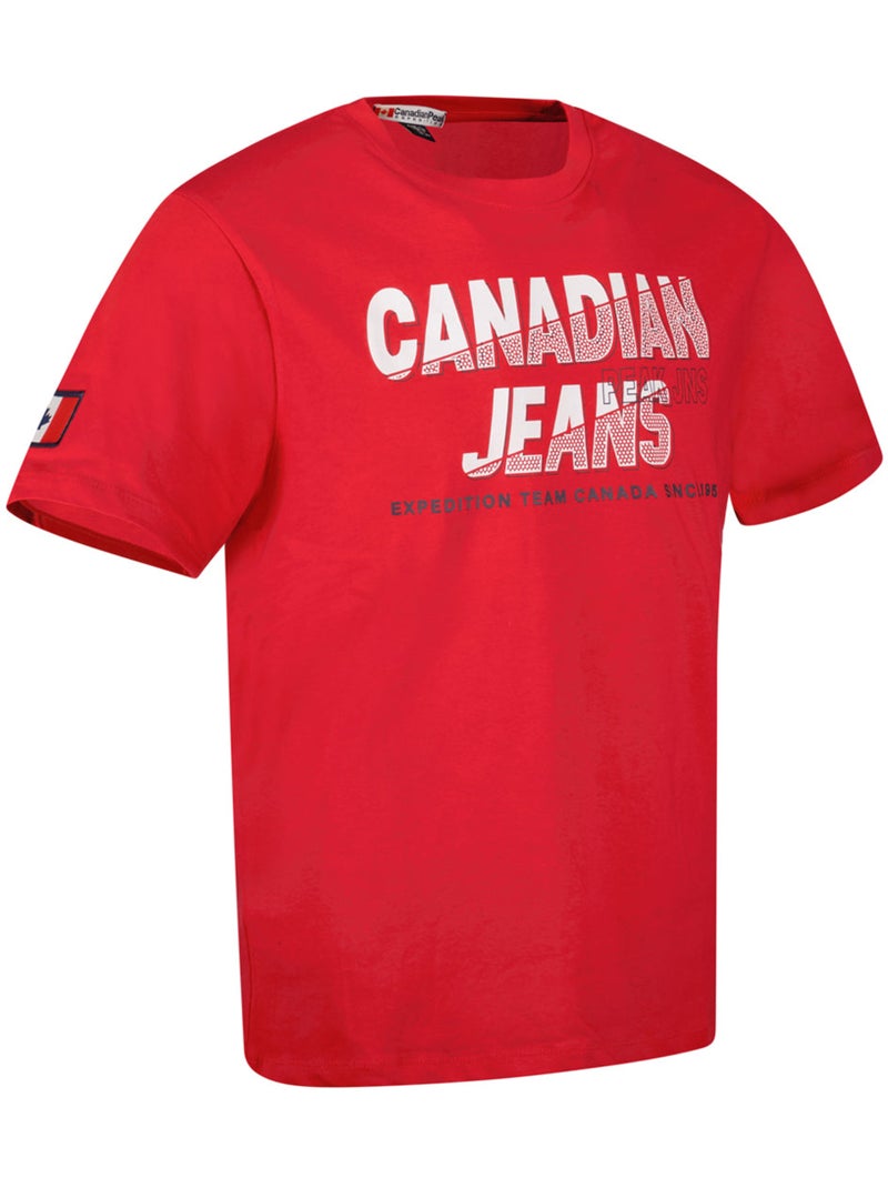 T-shirt jaspereak – canadian peak Vermelho - Kiabi