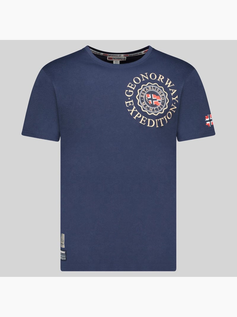 T-shirt jeganto – geographical norway Azul-marinho - Kiabi