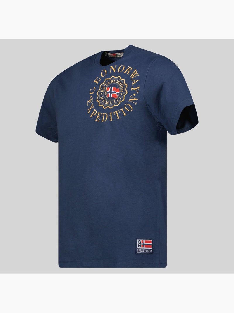 T-shirt jeganto – geographical norway Azul-marinho - Kiabi