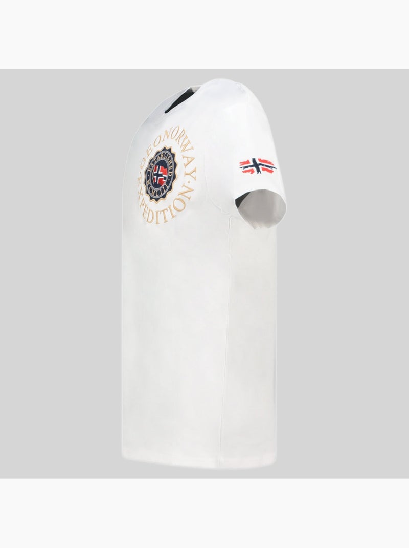 T-shirt jeganto – geographical norway Branco - Kiabi