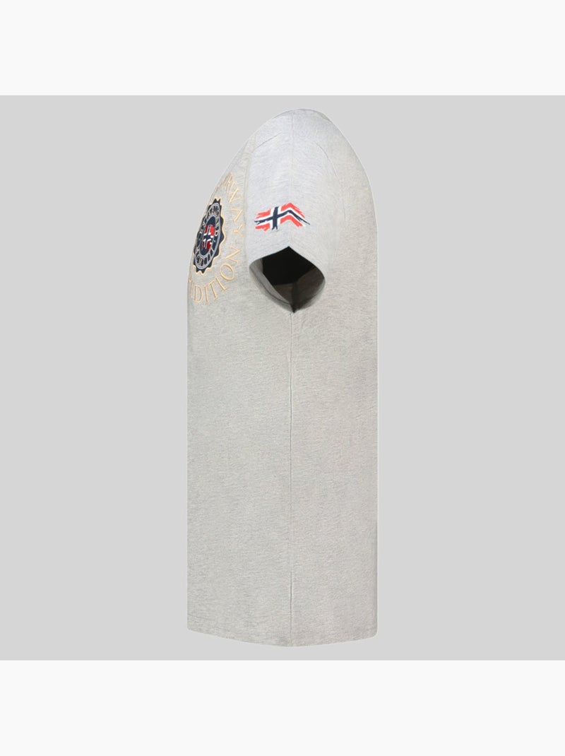 T-shirt jeganto – geographical norway Cinza claro - Kiabi