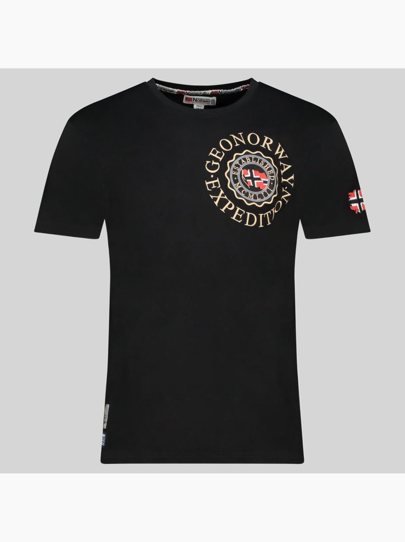 T-shirt jeganto – geographical norway Preto - Kiabi