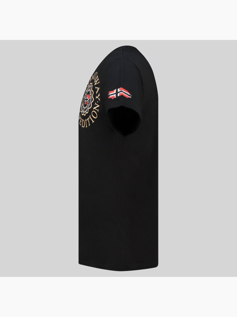 T-shirt jeganto – geographical norway Preto - Kiabi
