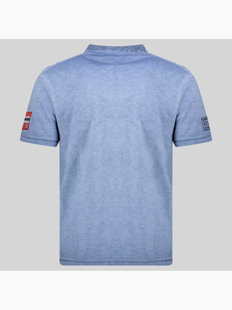 T-shirt jeony – geographical norway Azul - Kiabi