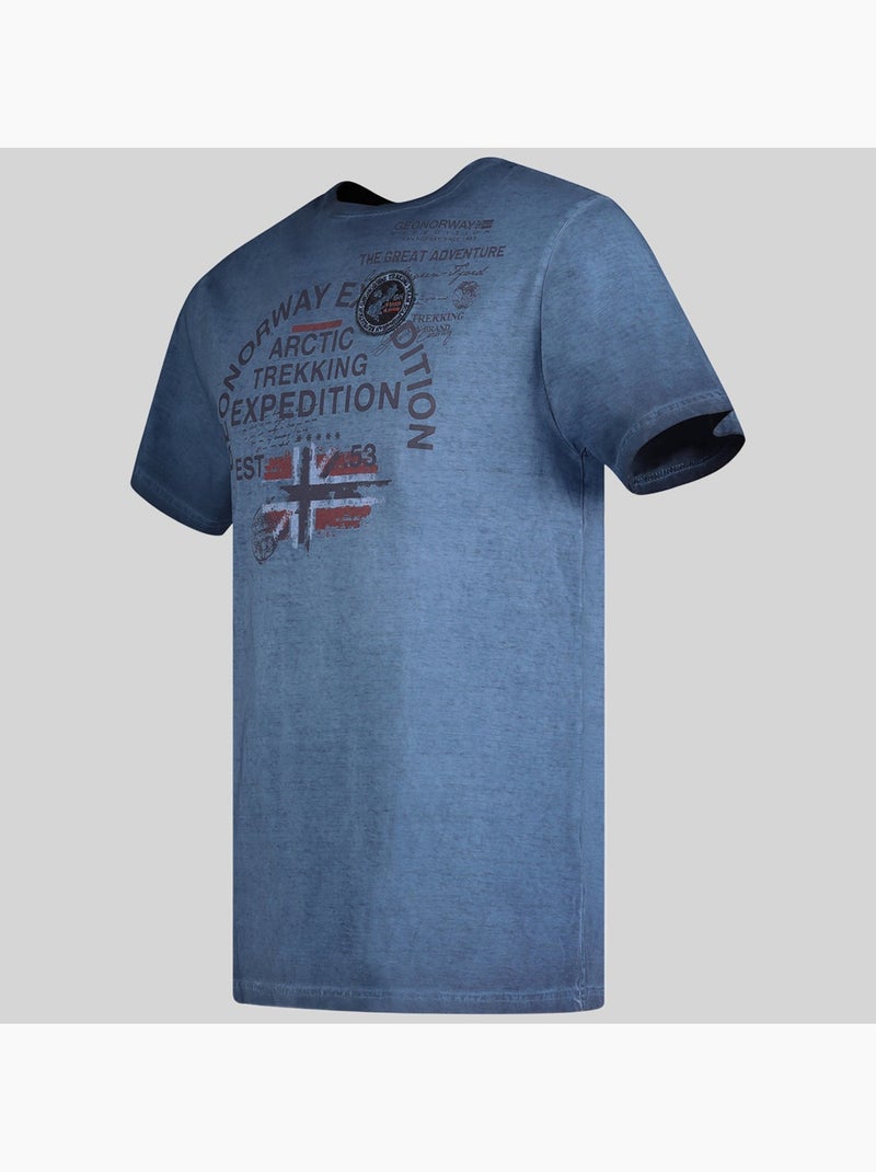T-shirt jergen – geographical norway Azul-marinho - Kiabi