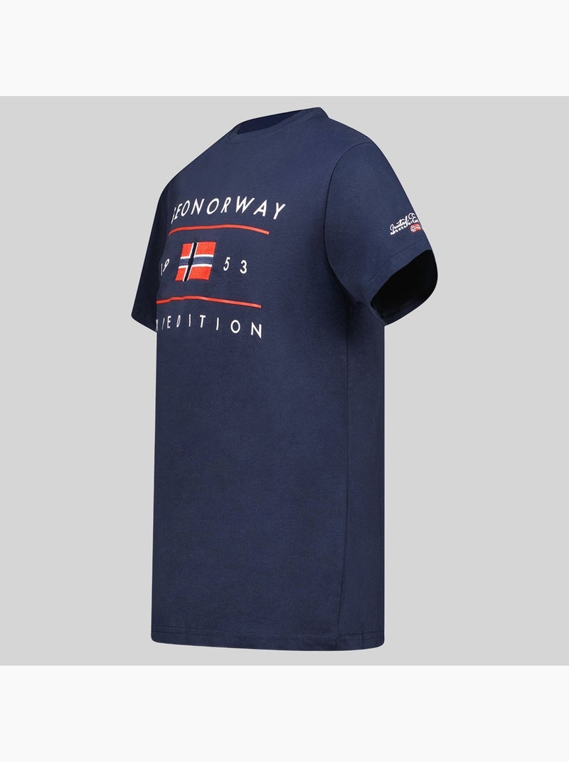 T-shirt jezolo – geographical norway Azul-marinho - Kiabi