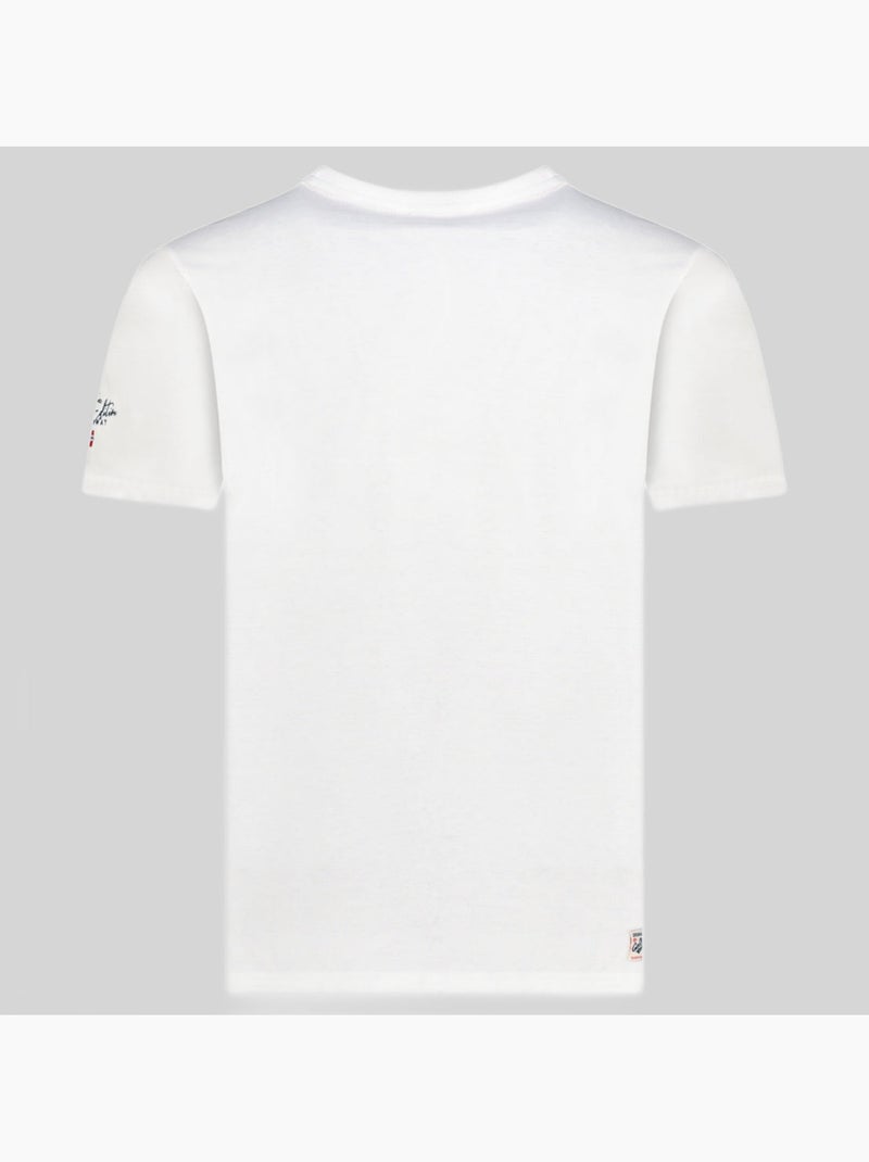 T-shirt jezolo – geographical norway Branco - Kiabi