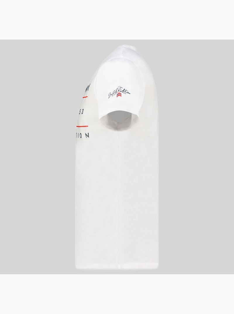 T-shirt jezolo – geographical norway Branco - Kiabi