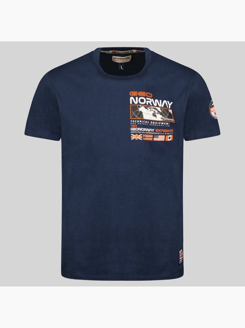 T-shirt jholme – geographical norway Azul-marinho - Kiabi