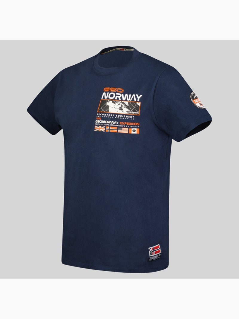 T-shirt jholme – geographical norway Azul-marinho - Kiabi