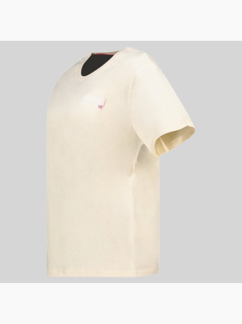 T-shirt jilva – geographical norway Creme - Kiabi