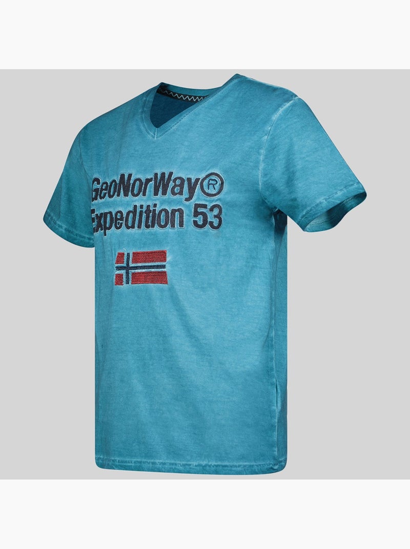 T-shirt jimdo – geographical norway Azul - Kiabi