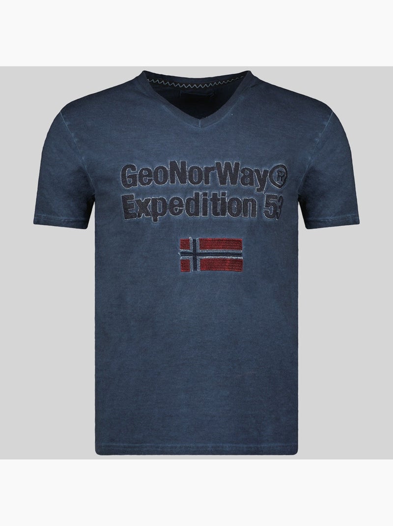 T-shirt jimdo – geographical norway Azul-marinho - Kiabi