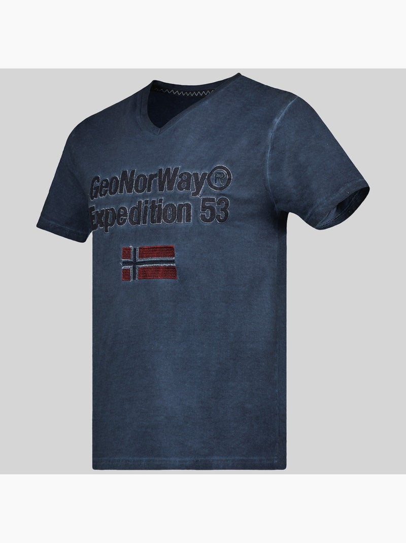 T-shirt jimdo – geographical norway Azul-marinho - Kiabi