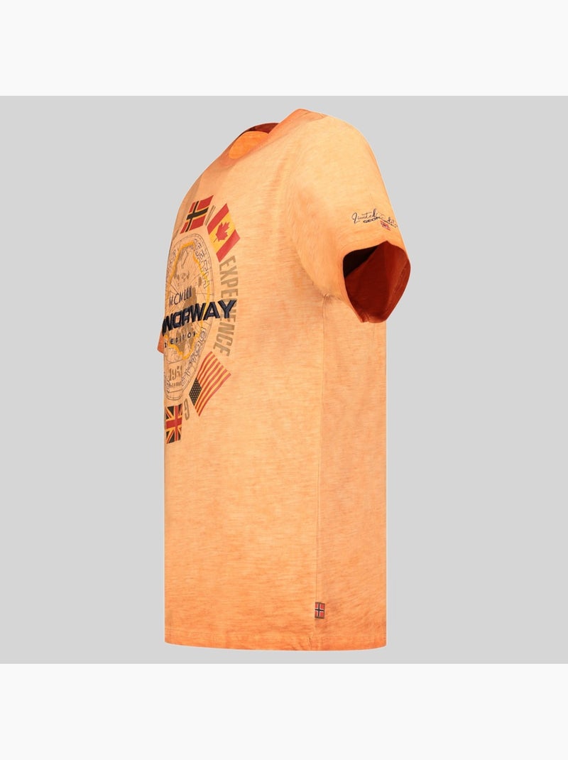 T-shirt jirkel – geographical norway Coral - Kiabi