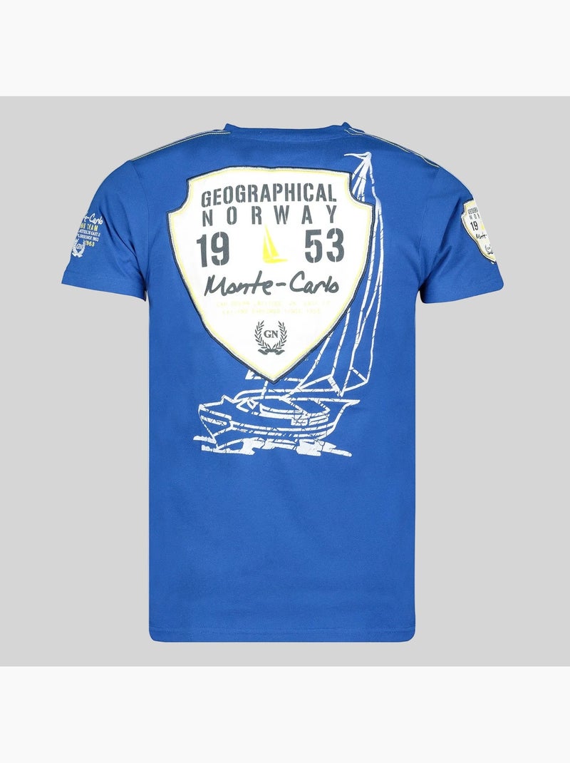 T-shirt jocean – geographical norway Azul-real - Kiabi