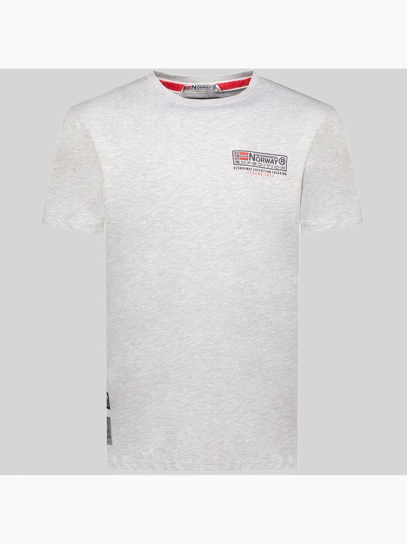 T-shirt joffroy – geographical norway Cinza claro - Kiabi