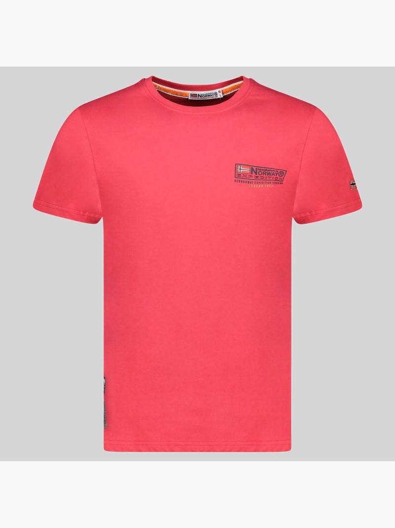 T-shirt joffroy – geographical norway Vermelho - Kiabi