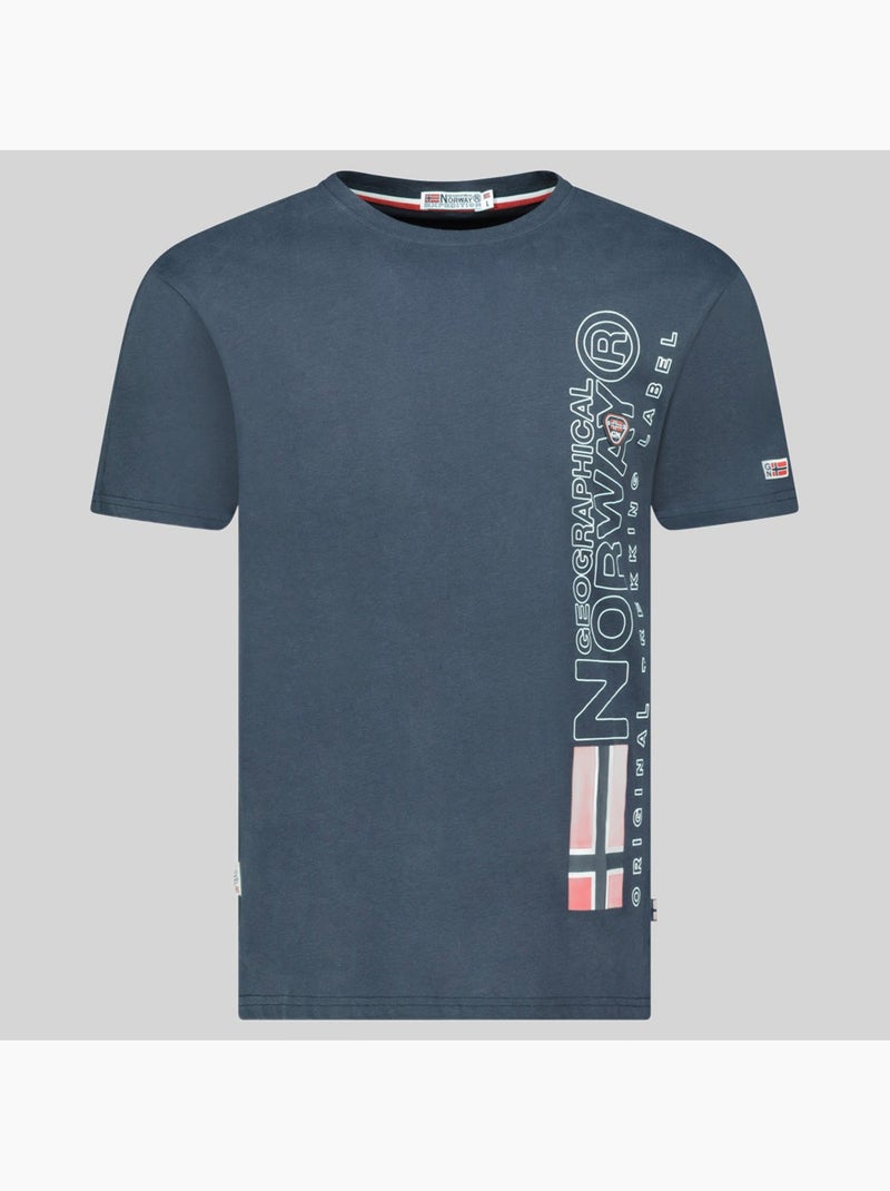 T-shirt jogo – geographical norway Azul-marinho - Kiabi