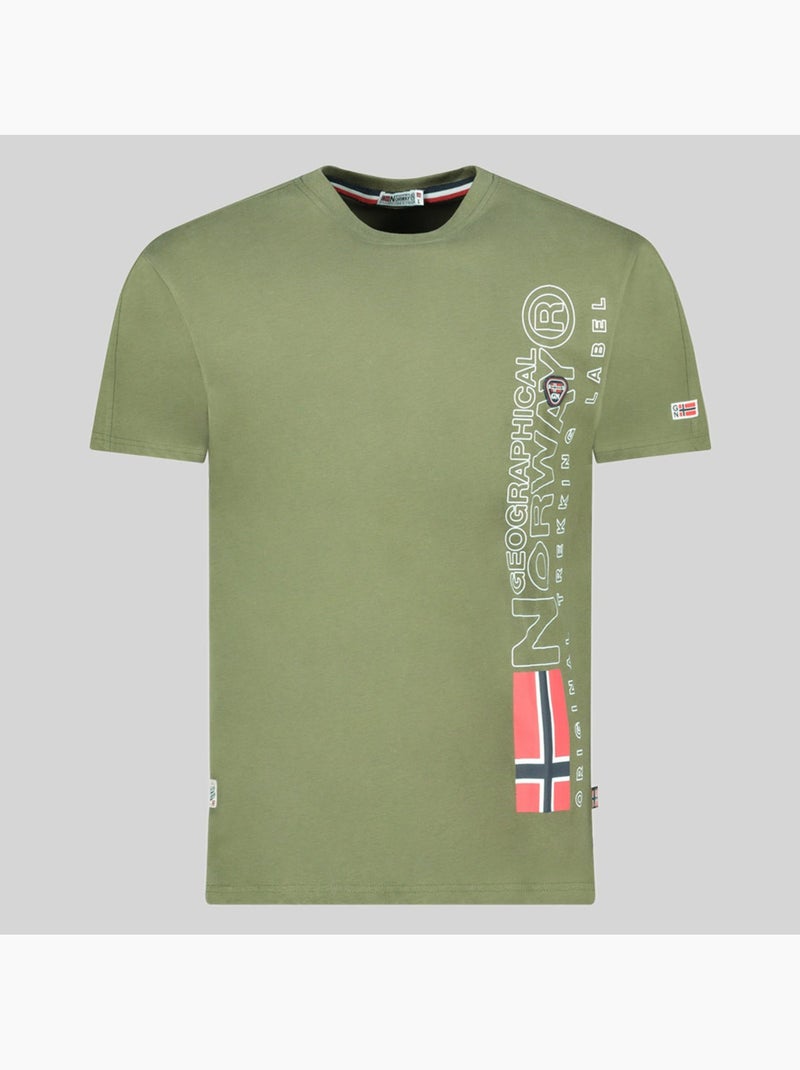 T-shirt jogo – geographical norway Cáqui - Kiabi
