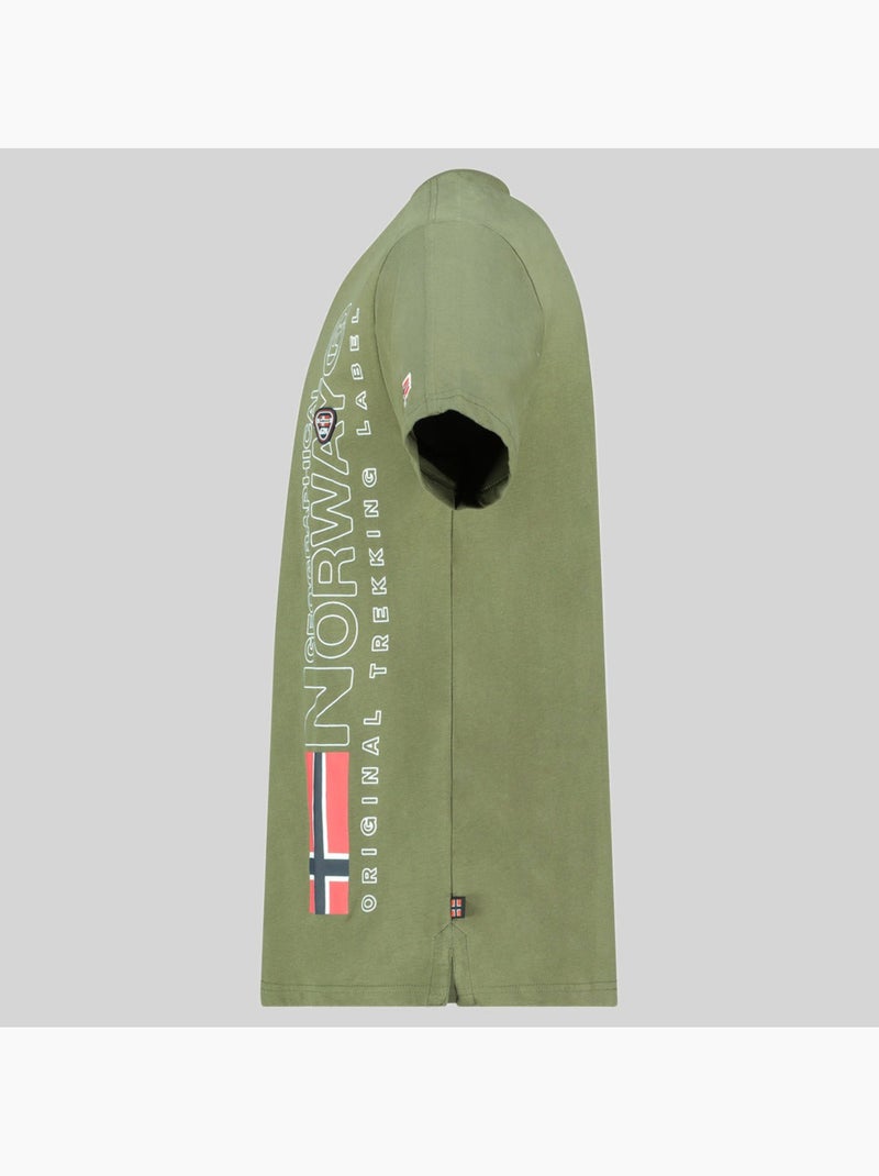 T-shirt jogo – geographical norway Cáqui - Kiabi